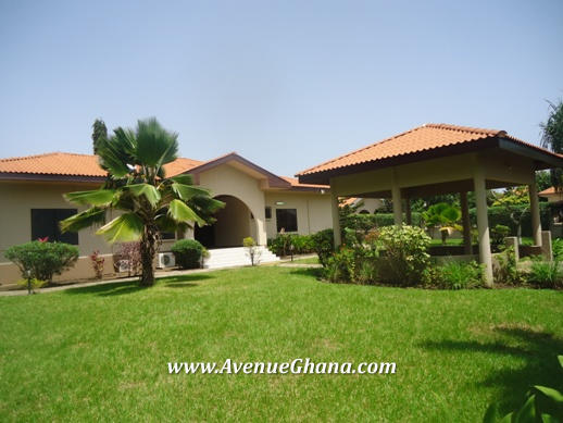 4 bedroom property with 2 room outhouse for rent in Regimanuel Estates, Spintex Accra Ghana