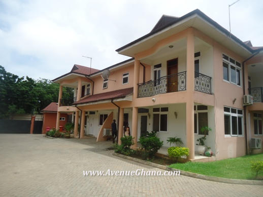 4 bedroom furnished townhouse for rent in North Ridge, Accra