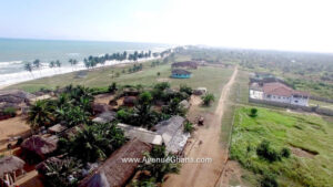 A 5 acre beach land for sale at Elmina Beach