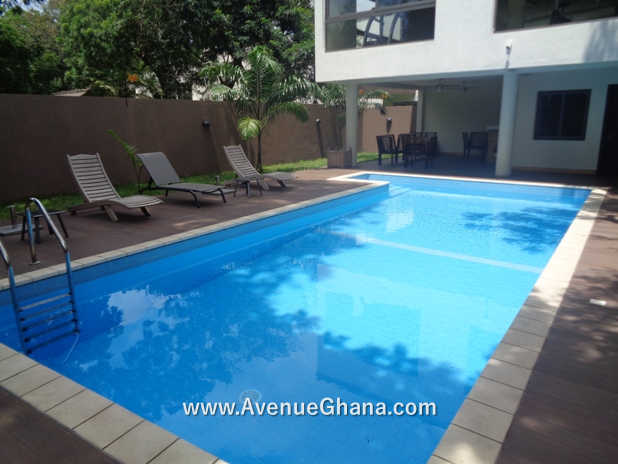 Executive 4 bedroom furnished townhouse for rent at North Ridge in Accra