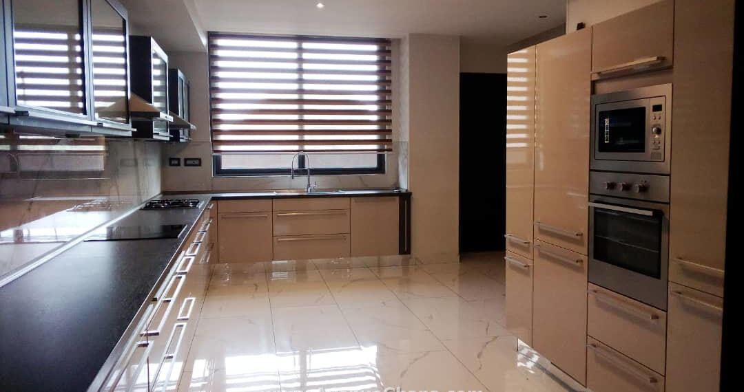 4 bedroom furnished townhouse with outhouse for rent at East Legon in Accra