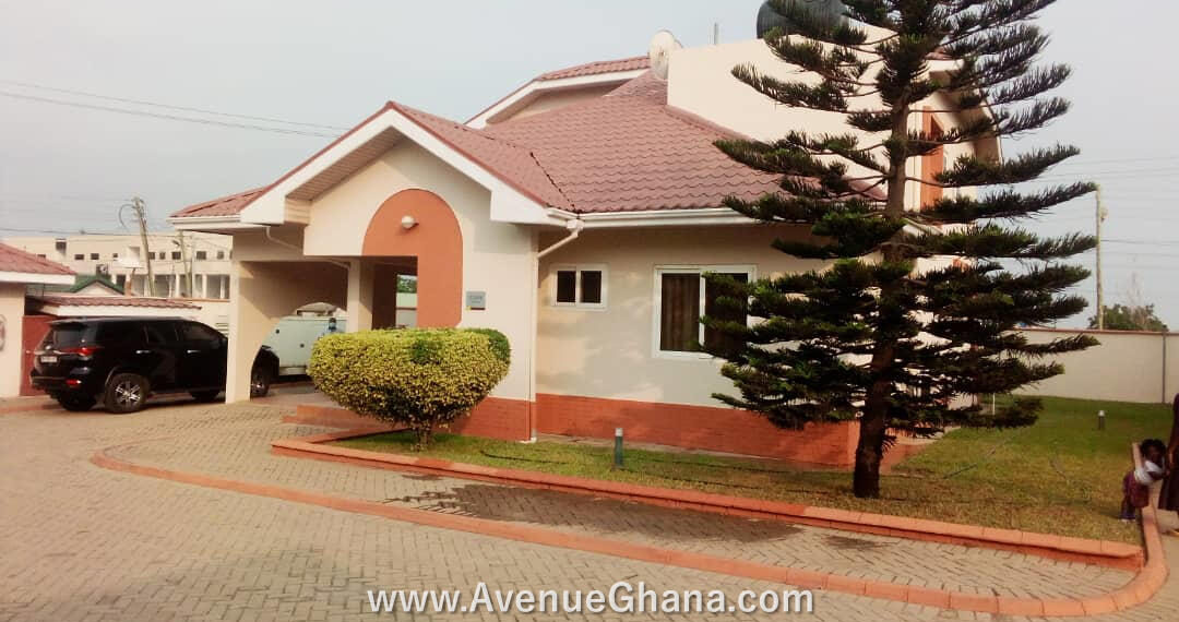 Fully furnished 3 bedroom townhouse for rent in East Legon near American International School, Accra Ghana