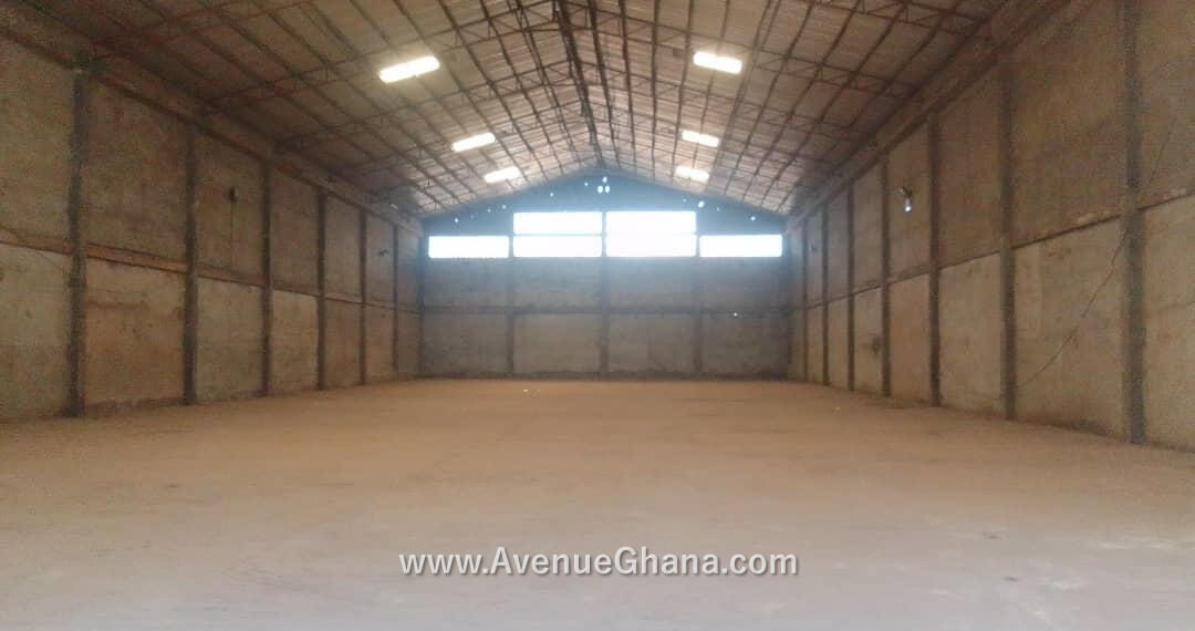 Warehouse for lease on the Spintex Road in Accra Ghana