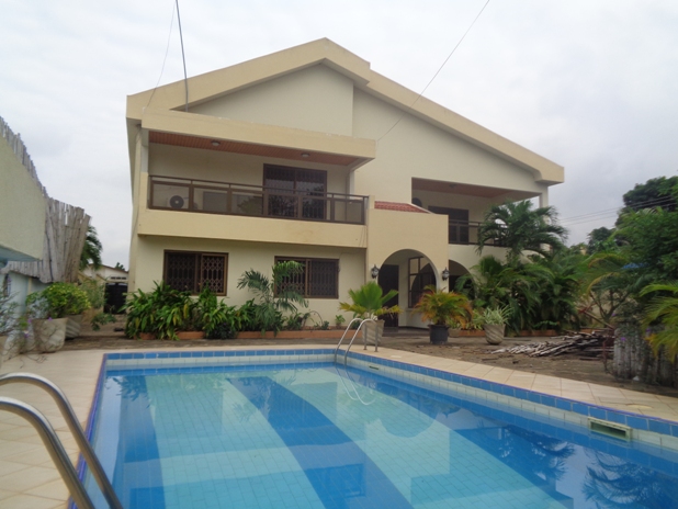 4 bedroom house with swimming pool for rent in East Legon Ambassadorial Enclave Accra