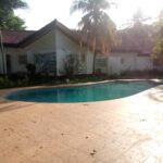 6 bedroom swimming pool house with 2 room guest house for rent at East Legon in Accra Ghana