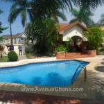 5 bedroom house with swimming pool for rent in Adjiringanor, East Legon Accra Ghana