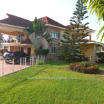 Executive 5 bedroom house on 2 plots for rent at New Legon in Accra Ghana